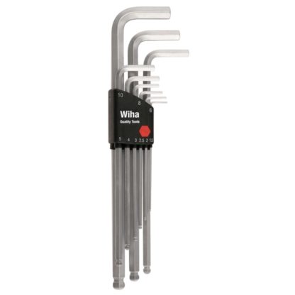 Wiha 66994 Ball End Metric Hex L-Key Set (9 Piece Set)