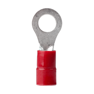 Ancor 222235 8 AWG - 5/16" Nylon Ring Terminal - 100-Pack