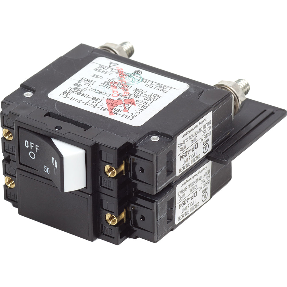 Blue Sea 7467 UL-489 Circuit Breaker 50A Raised Rocker 69609