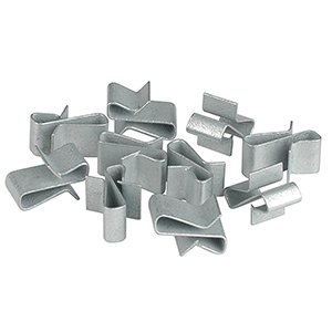 C.E. Smith 16867A Trailer Frame Clips - Zinc - 3/8" Wide - 10-Pack