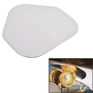 Megaware 80637 ScuffBuster XL - 9" x 8.75" - Solid - 22G - Stainless Steel