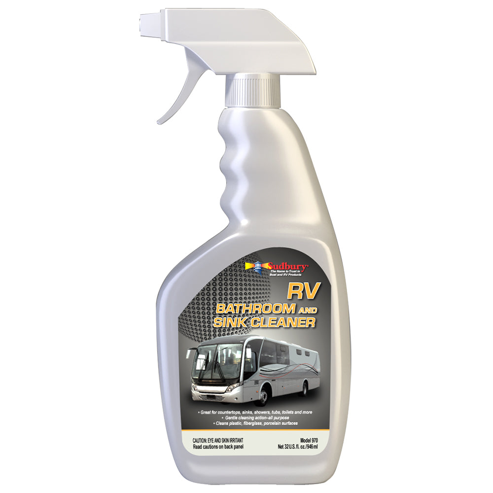 Sudbury RV Bathroom & Sink Cleaner Spray - 32oz - 970
