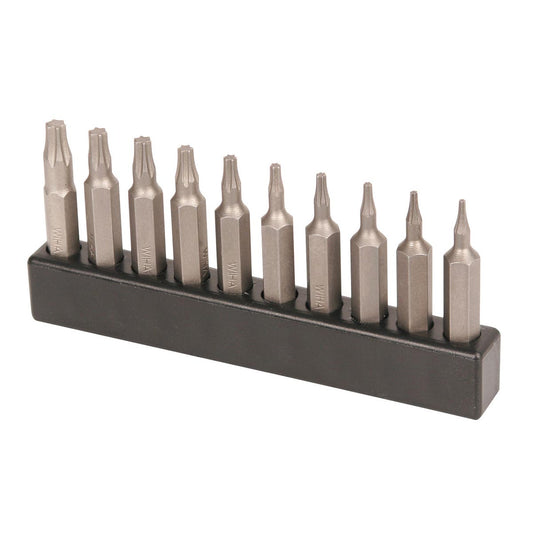 Wiha 75988 Torx MicroBit set - 10 Piece Set