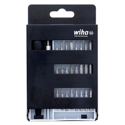 Wiha 75994 System 4 ESD Safe MicroBits Set (27 Piece Set)