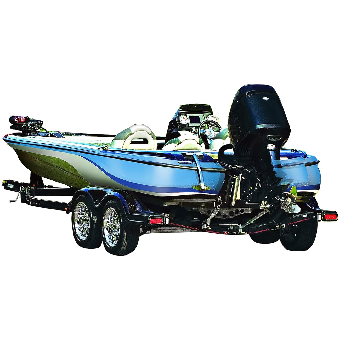 CargoLoc Ratcheting Tie Down - Strap 2" x 43" x 2500lbs Transom (Pair)