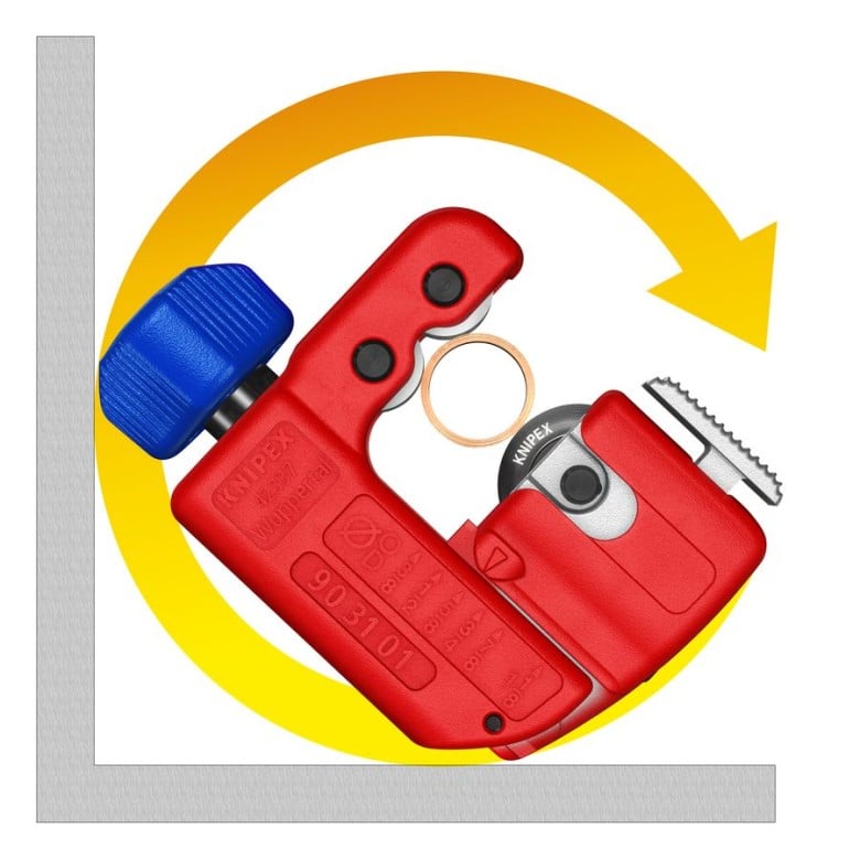 Knipex TubiX Small Pipe Cutter (3") 903101SBA