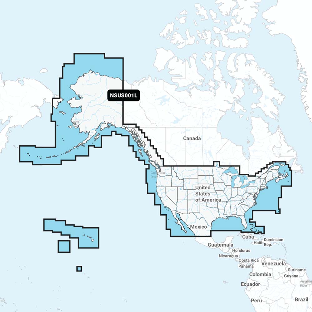 Garmin Navionics+ NSUS001L US & Coastal Canada 92669