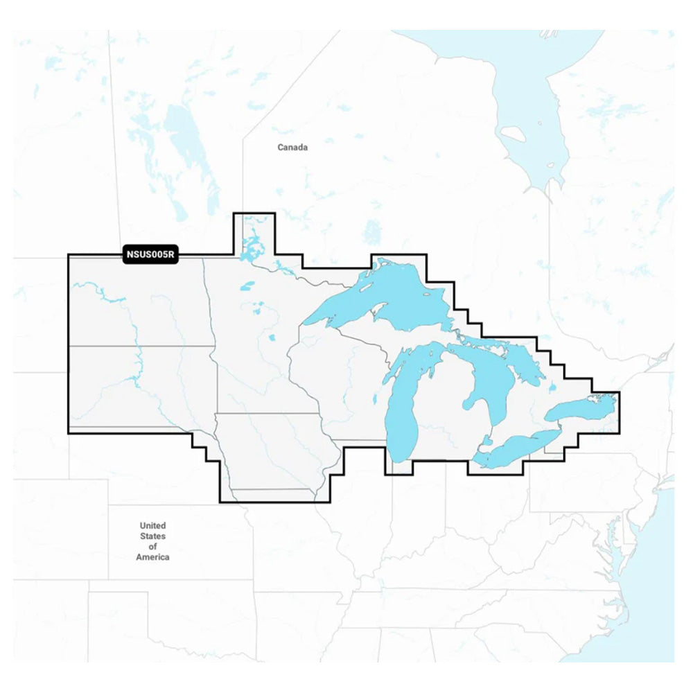Garmin Navionics+ NSUS005R U.S. North & Great Lakes 92671