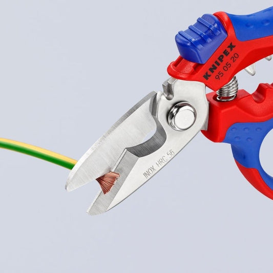 Knipex Angled Electricians Shears (6-1/4") 950520US