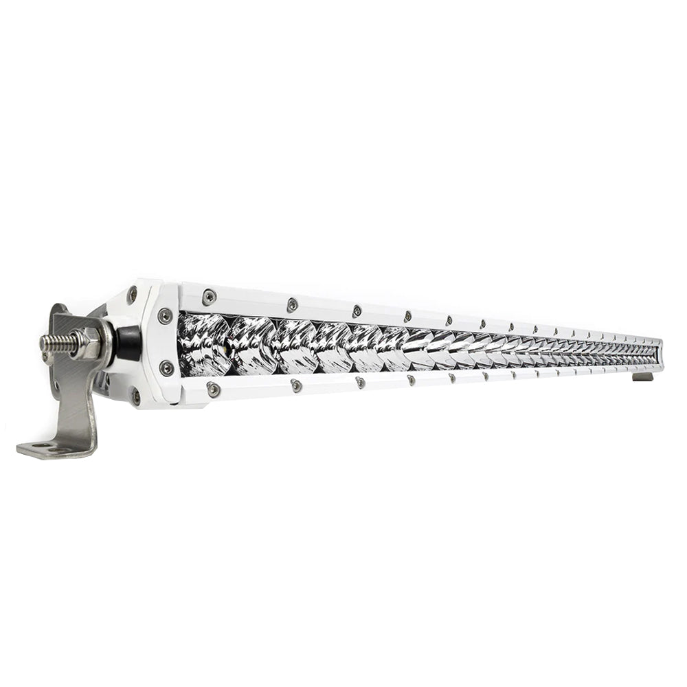 Black Oak Single Row 30" LED Light Bar, Combo Optics, White Housing
