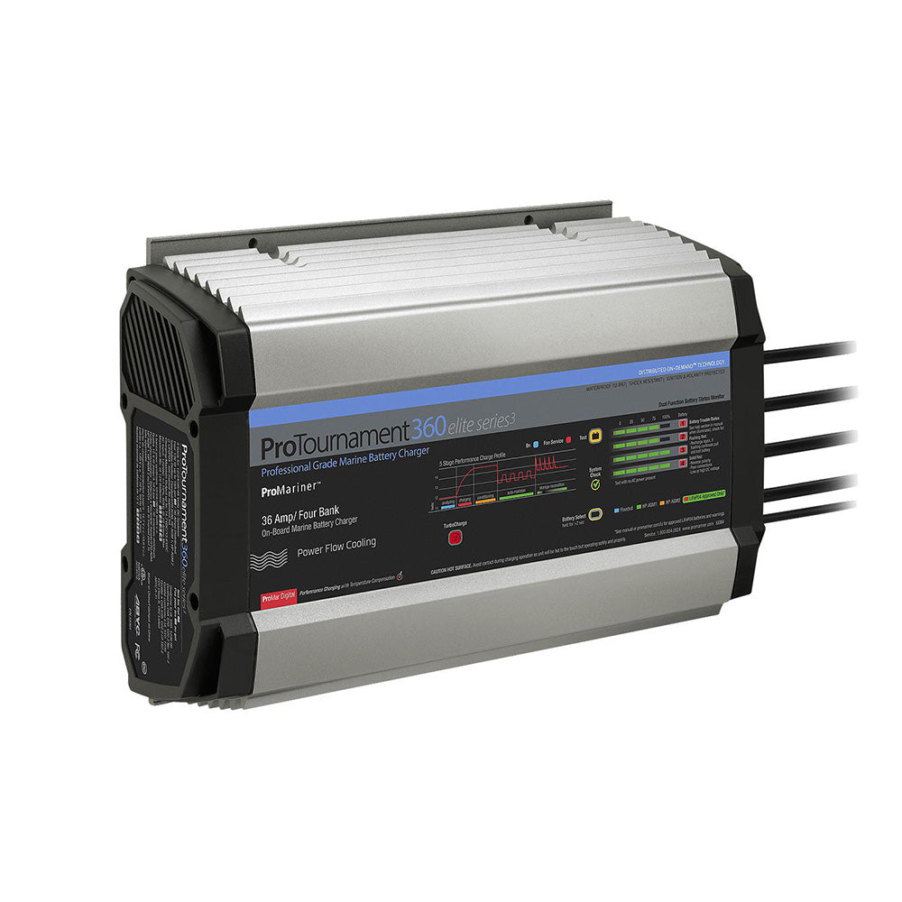 ProMariner ProTournament 360 Elite Series3 4-Bank Marine Battery Charger