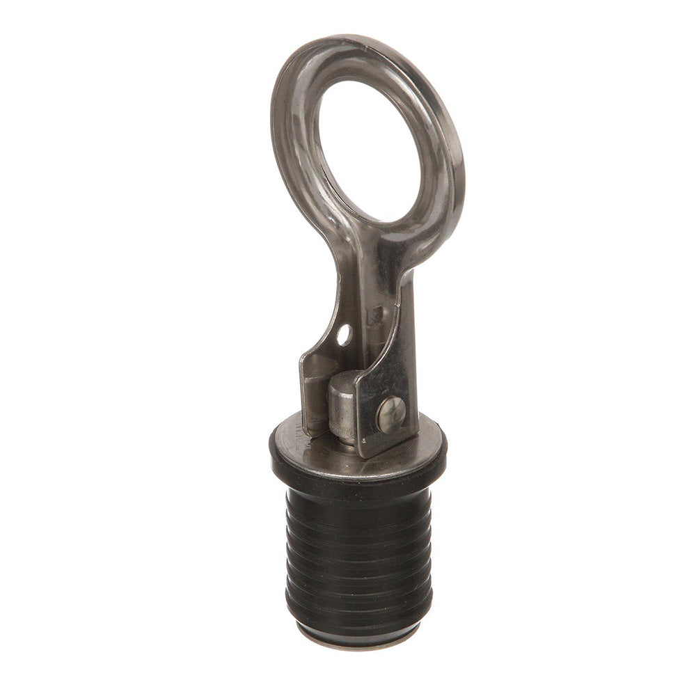 Attwood Snap-Handle Stainless Steel Drain Plug 1" Diameter 98117