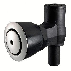 Attwood 1674-6 90deg P-Trap Fuel Tank Vent - Flush Mount