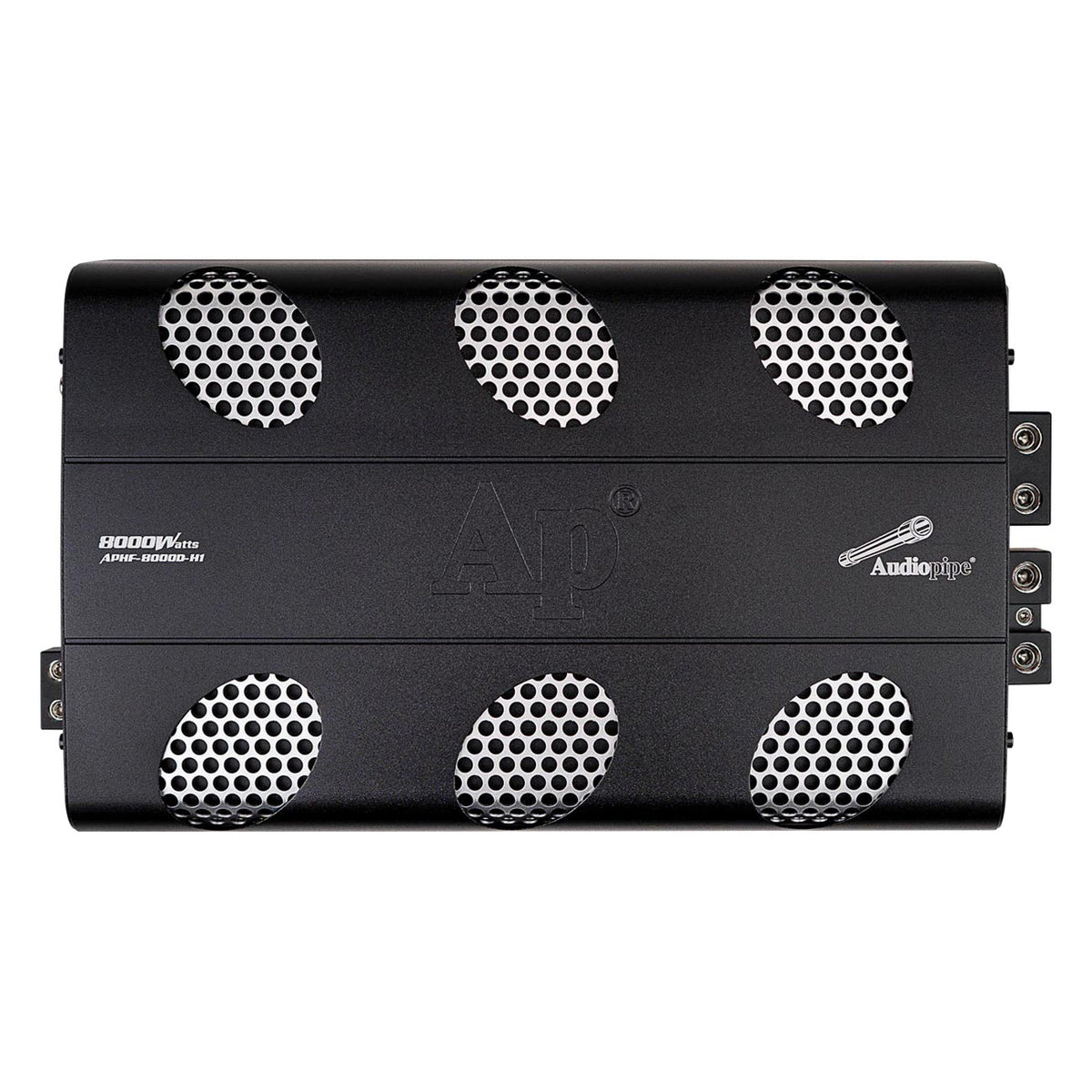 Audiopipe Full Range Class D Monoblock Amplifier, 8000 Watts APHF8000DH2