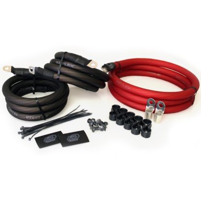 XS Power BIG3RD XP FLEX Red 1/0 AWG, 250A Big 3 Upgrade Kit