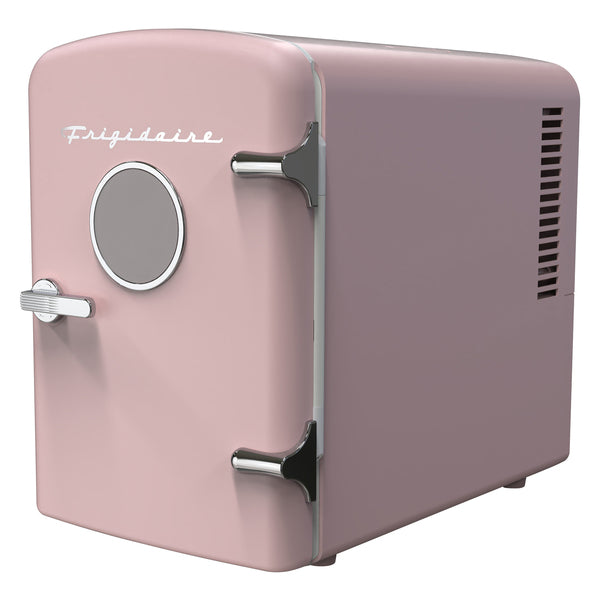 Frigidaire EFMIS129-PINK 0.5-Cubic-Foot Retro Portable Mini Fridge (Pink)
