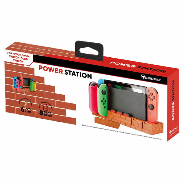 Subsonic SA5643 Charging Power Station for Nintendo Switch