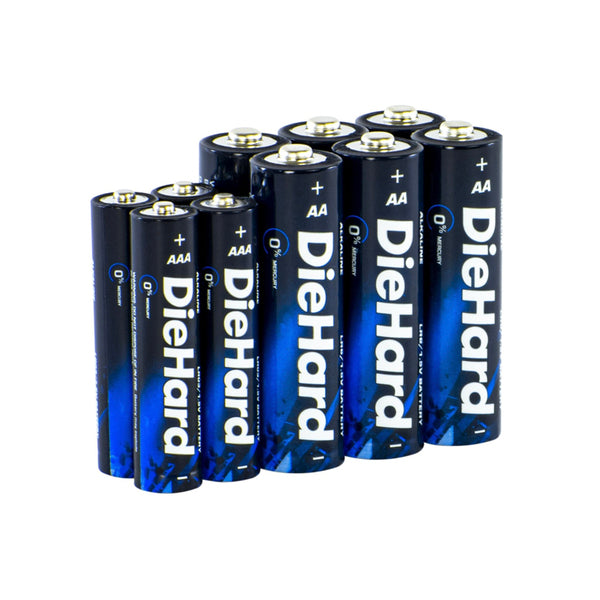 DieHard 41-1121 AA/AAA Alkaline Battery Pack (6AA/4AAA Combo Pack)