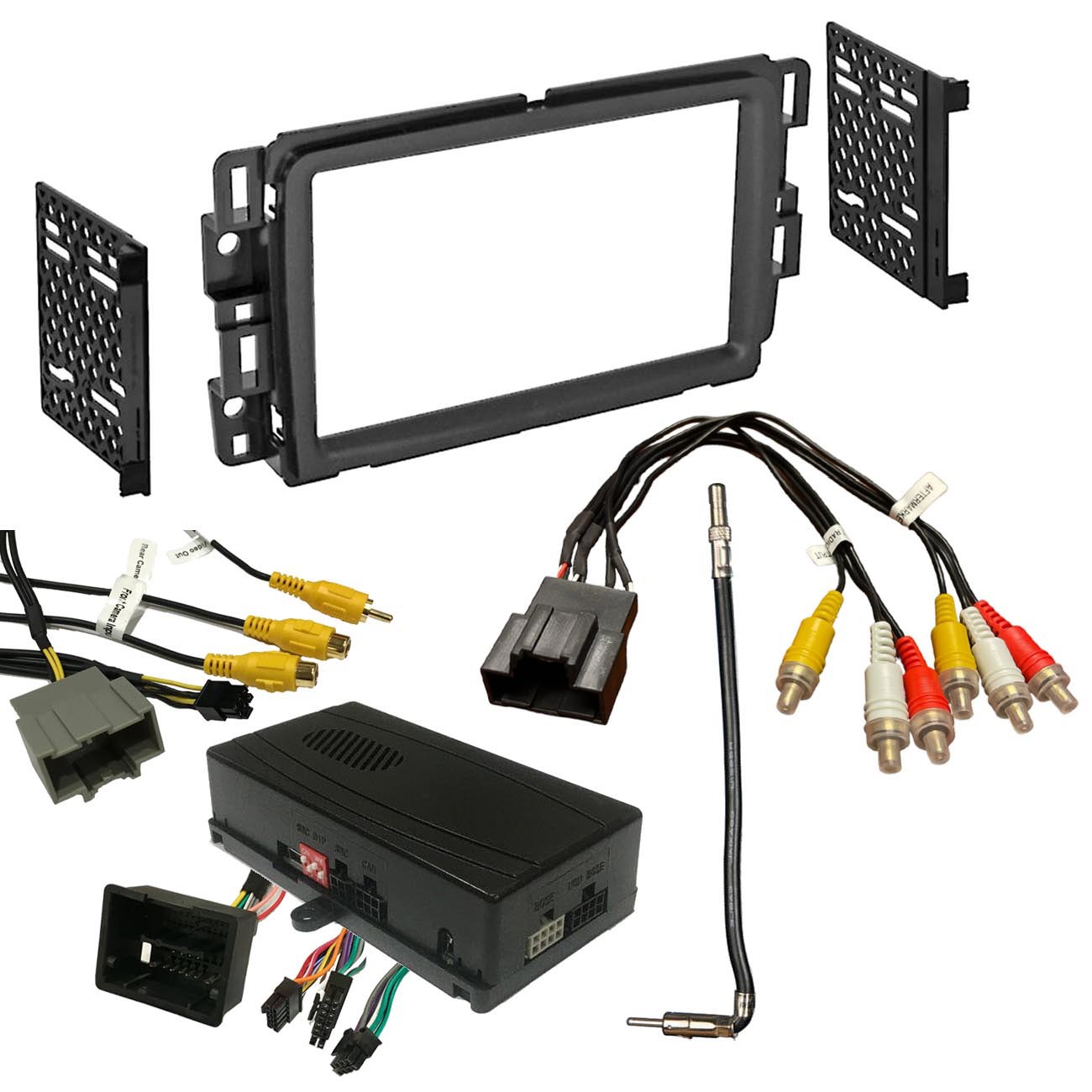 Crux DKGM16W OnStar Radio Replacement Interface w/ SWC Retention Video Switcher