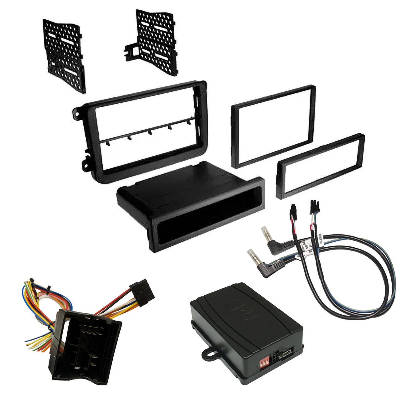 Crux DKVW52B Radio Replacement with Steering Wheel Control Retention