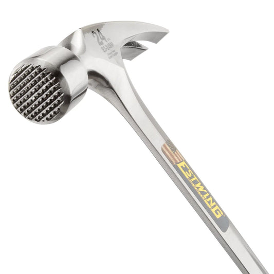Estwing 24 oz. Milled Face Rip/Framing Hammer Shock Reduction Grip E324SM