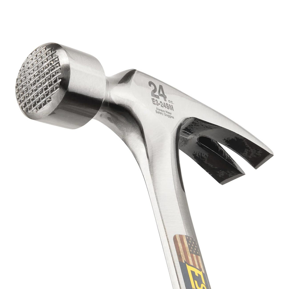 Estwing 24 oz. Milled Face Rip/Framing Hammer Shock Reduction Grip E324SM