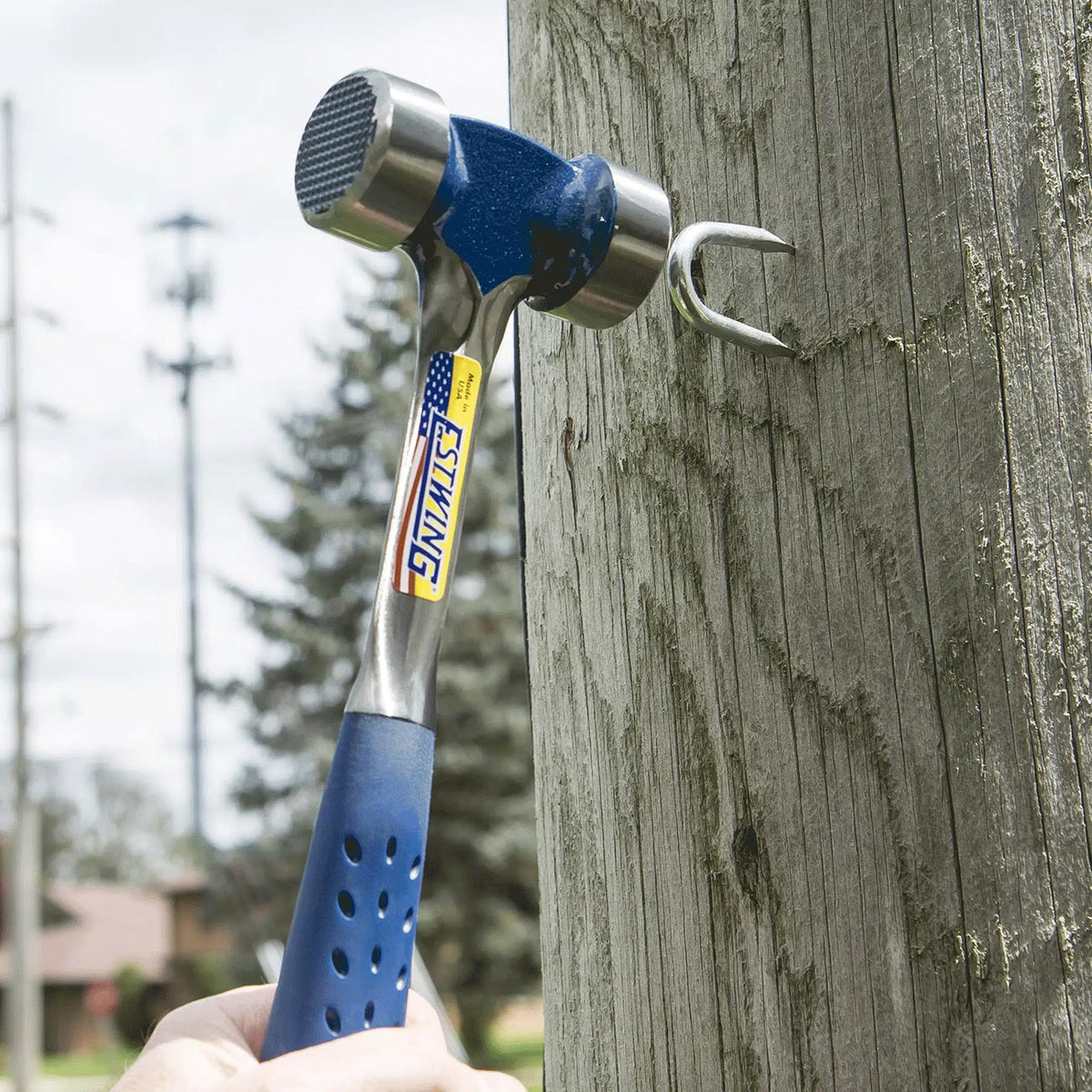 Estwing 40 Oz. Milled Face Lineman's Hammer E340LM