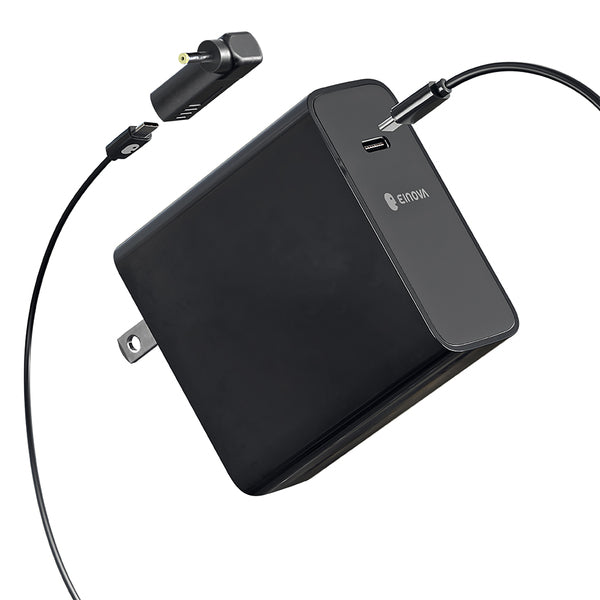 Einova CXX008BK4B.00 Orion USB-C and DC 100W Charger for Laptops
