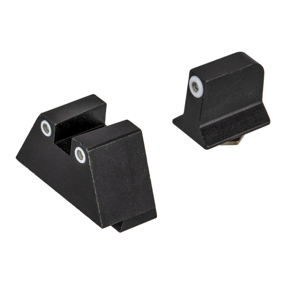 Night Fision Suppressor Night Sights for Most Glocks White Front/White Rear