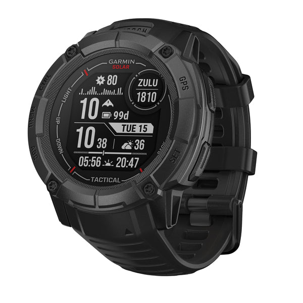 Garmin 010-02805-13 Instinct 2X Solar Smart Watch Tactical Edition (Black)