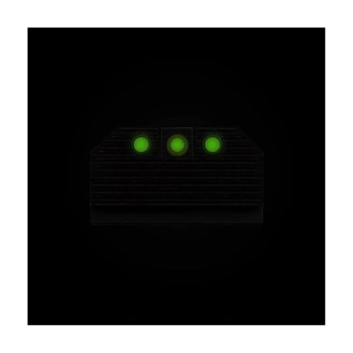 Night Fision Sig Sauer P365/P320 Green Front/Blacked Out Rear Sights