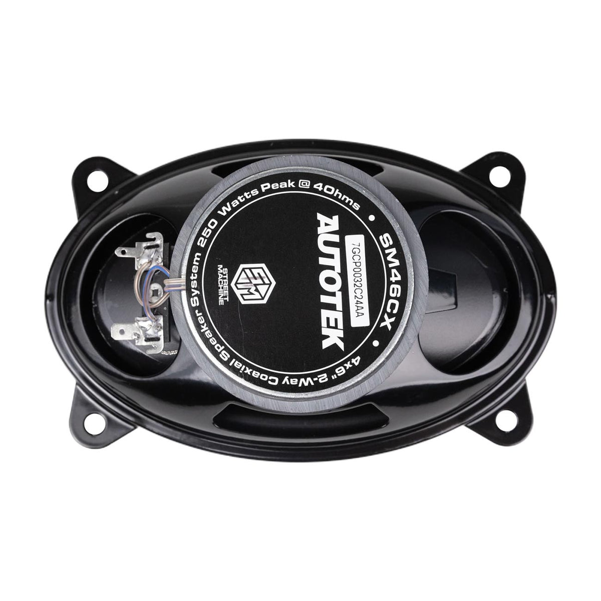 Autotek 4x6" 2-Way Speakers 250 Watts Max SM46CX