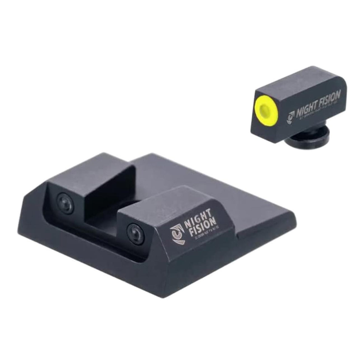 Night Fision Sights Taurus G2c/G2/G3/TX22 Yellow Front/Rear Black TAU251003YGZG