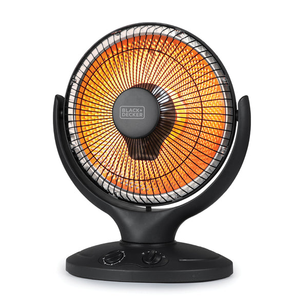 BLACK+DECKER BHRO608 800W 14-In. Oscillating Radiant Dish Ceramic Heater