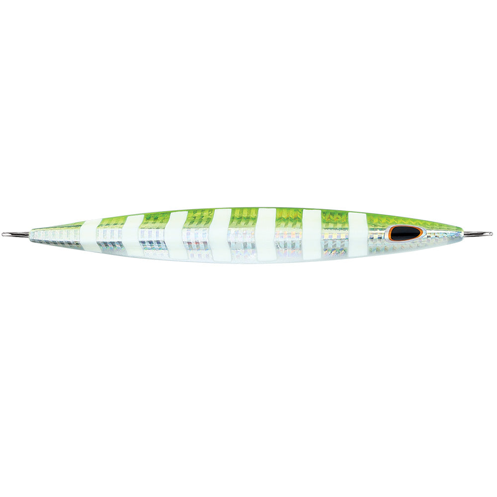 Williamson Kensaki 170 Jig - 6" - 6oz - UV Green Sardine Zebra KSJ170UVGSZ