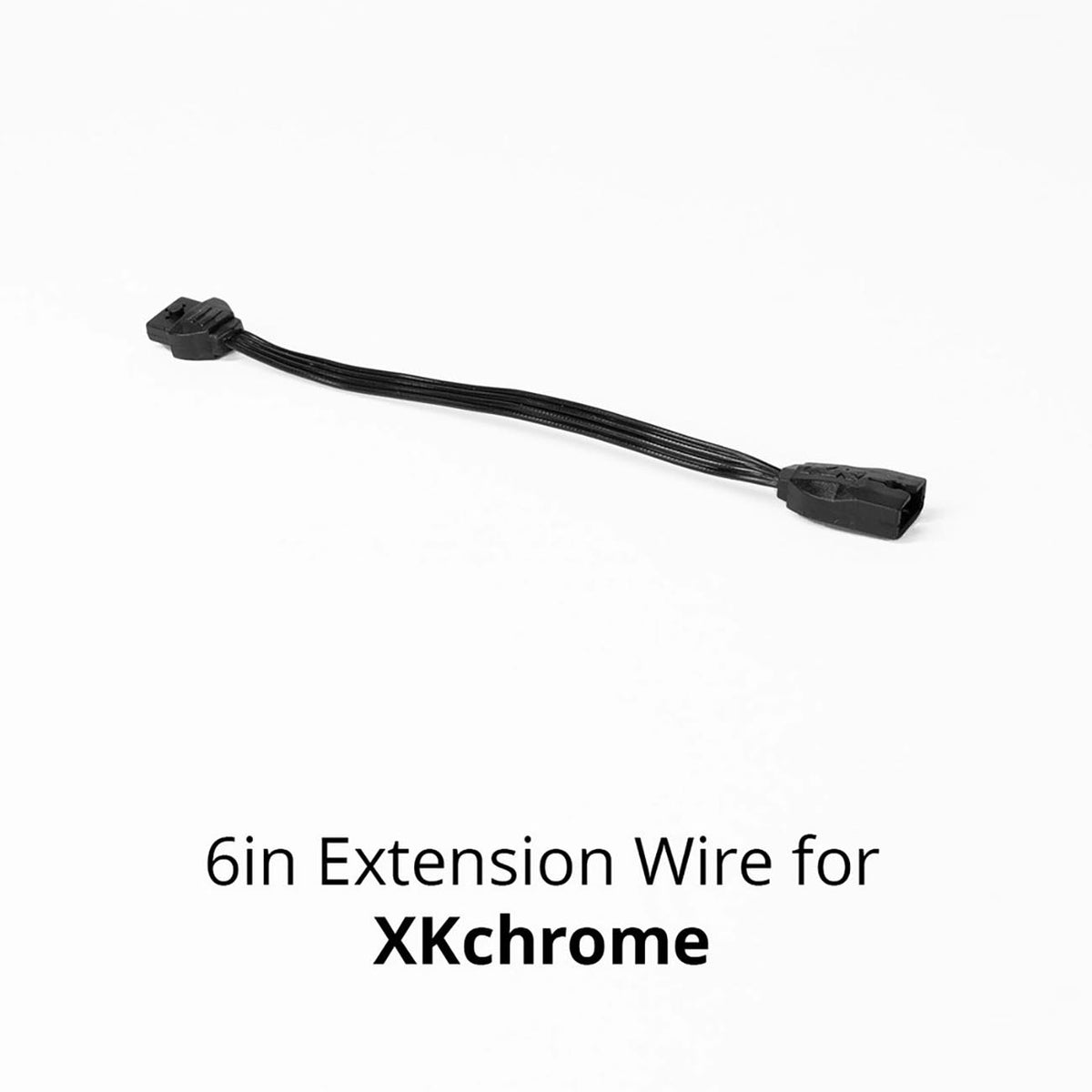 XKGLOW XK4PWIRE6 6 Inch - 4 Pin Extension Wire for XKchrome & 7 Color Series