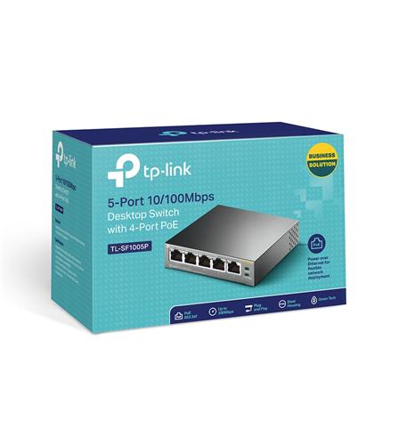 Tp link SF1005P 5-port 10/100mbps Switch 4-port Poe