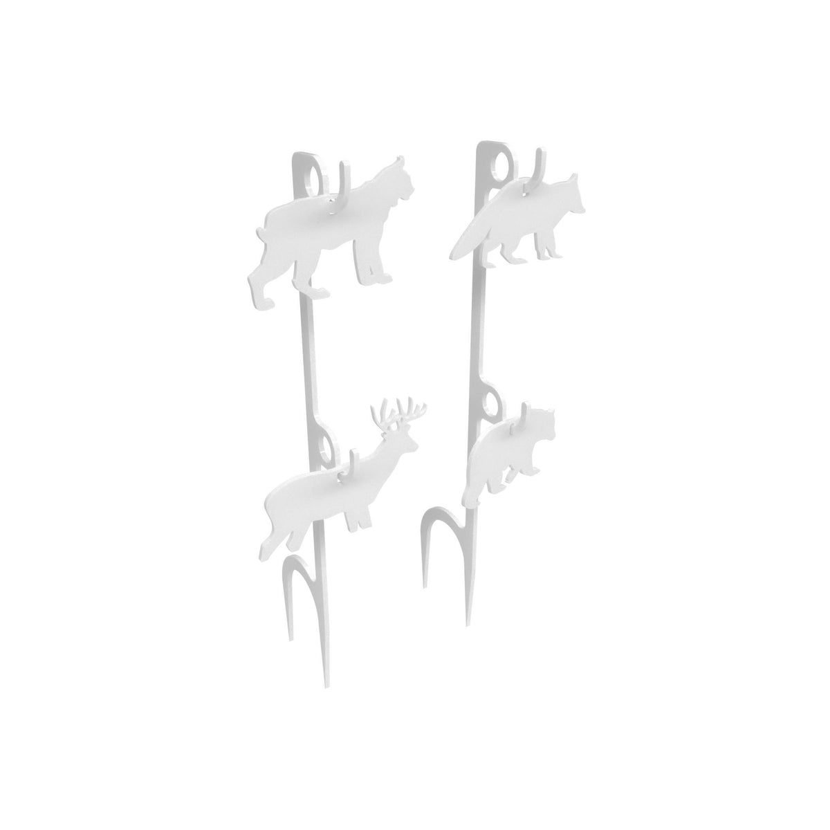22 Rimfire AR500 1/4" Animal Target Set