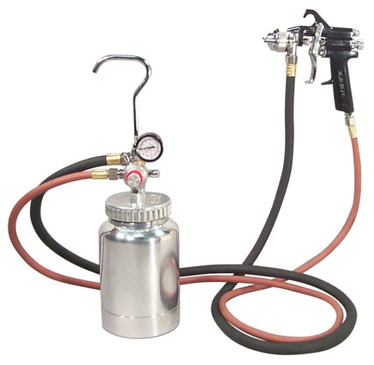 Astro 2PG7S 2 Quart Pressure Pot with Gun and Hose Paint and Body Spray Guns