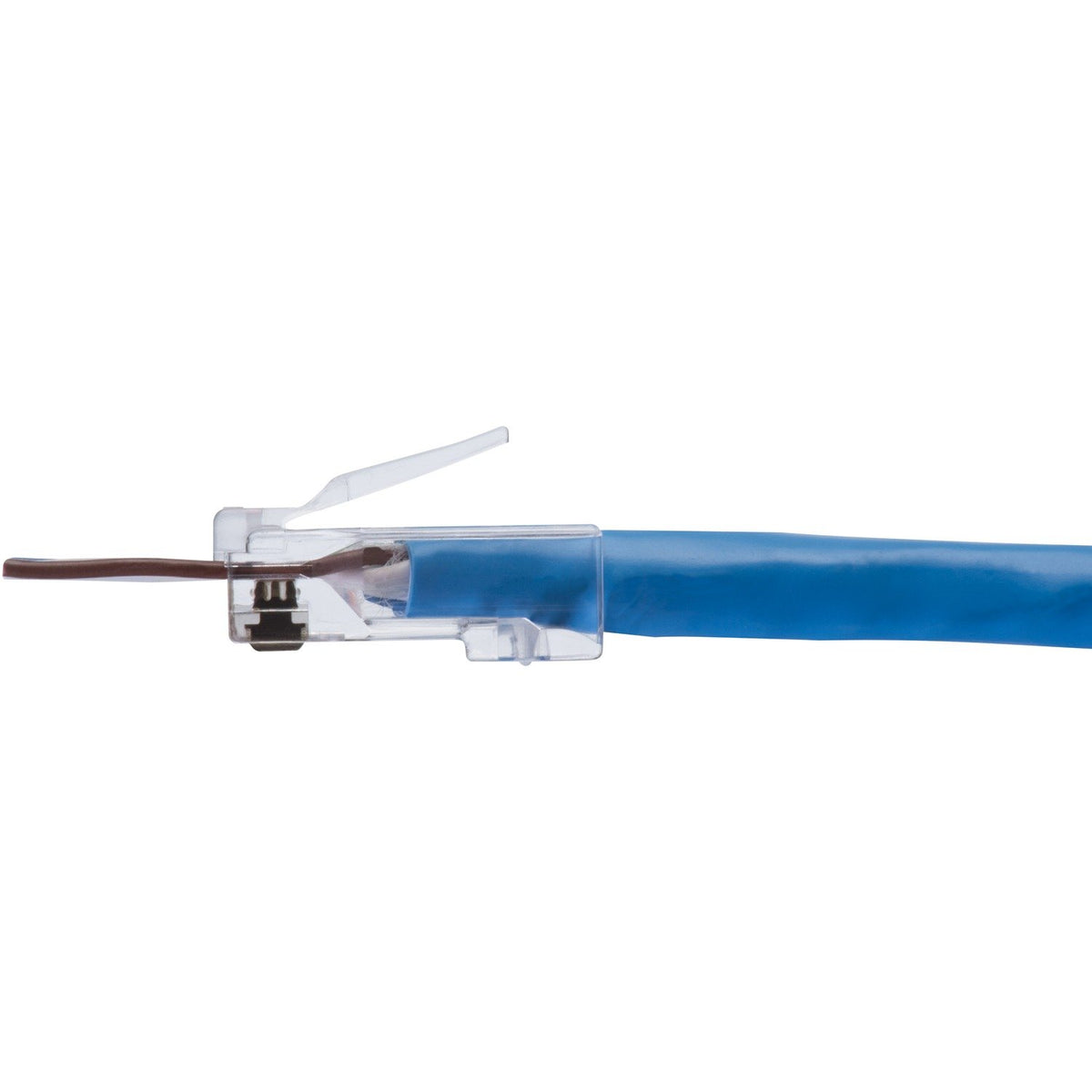 Ideal 85-377 CAT-6 Feed-Thru RJ45 Mod Plugs (100 pk)
