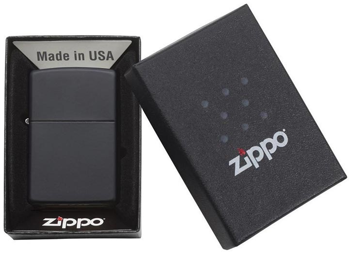 Zippo 218 Windproof Lighter Black Matte