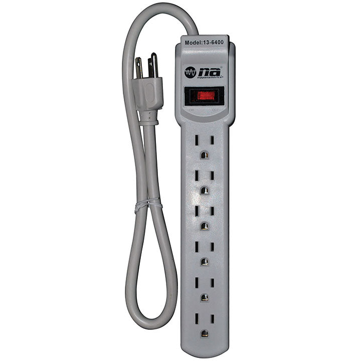 AUDIOP 136400 Nippon 6 Outlet Ac Power Strip