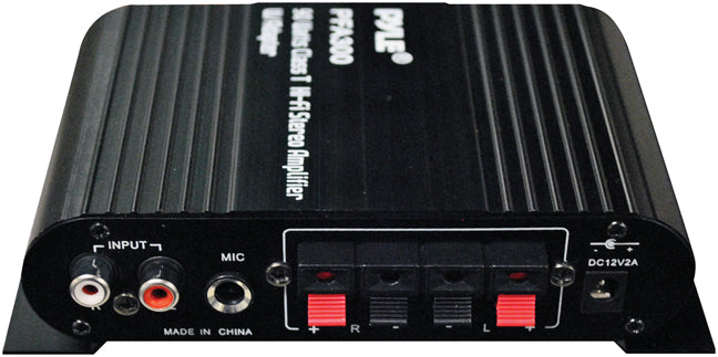 Pyle PFA300 Amplifier for Car or Home 90W Max