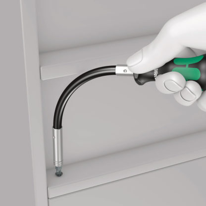 Wera 05028161001 Bitholding Screwdriver Extra Slim with Flexible Shaft