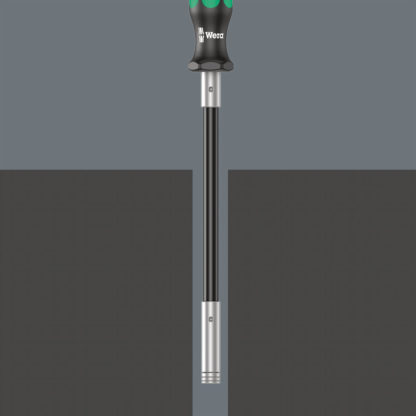 Wera 05028161001 Bitholding Screwdriver Extra Slim with Flexible Shaft