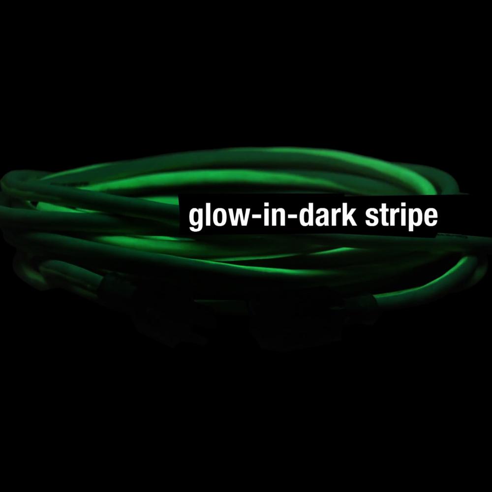 Flexzilla FZ512825 Pro Extension Cord 12/3 Awg Sjtw 25Ft Outdoor Lighted Plug