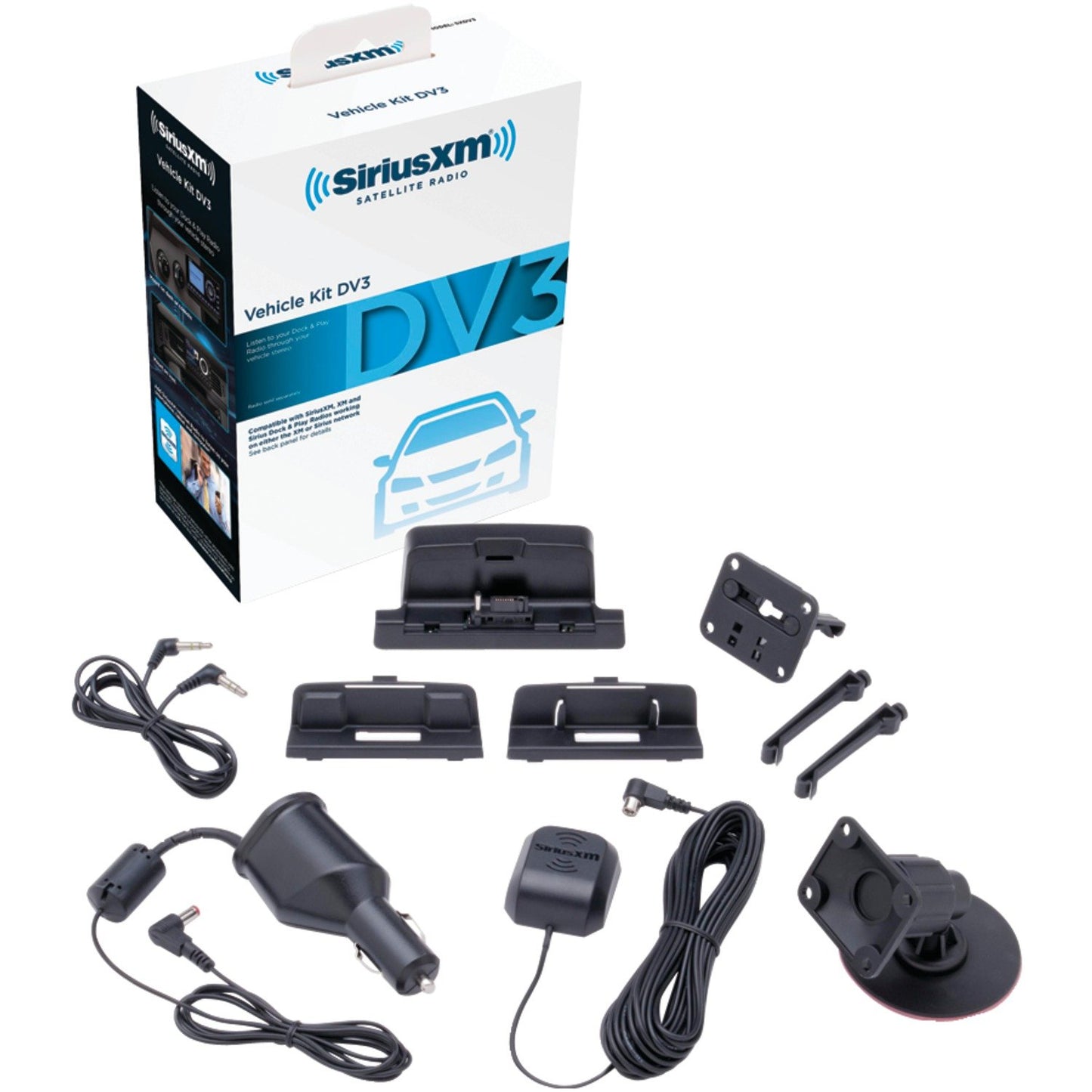 SIRIUSXM AVXXSXDV3 Sirius & SiriusXM Dock & Play Vehicle Kit