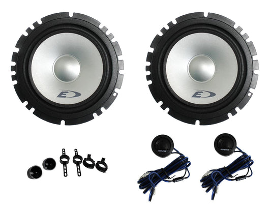 Alpine Type-E Series SXE-1750S Car Audio 6.5-Inch Component 2-Way Speakers