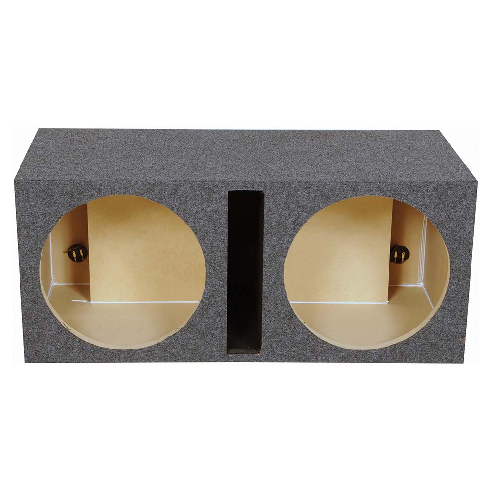 Qpower QHD215V 2 Hole 15" Vented Woofer Box with 1" MDF face