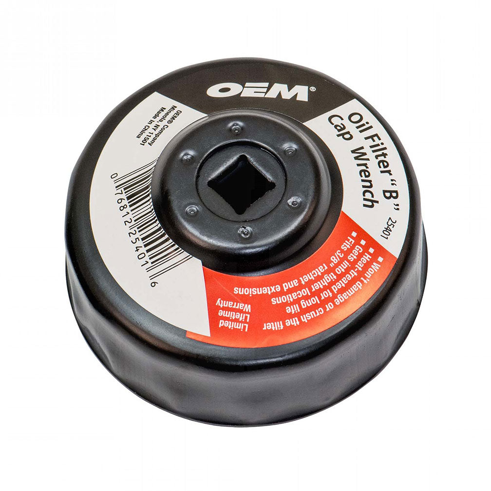 OEM Tools 25401 Cap Style Oil Filter Wrenches- “B” Cap (76mm 14 Flutes)